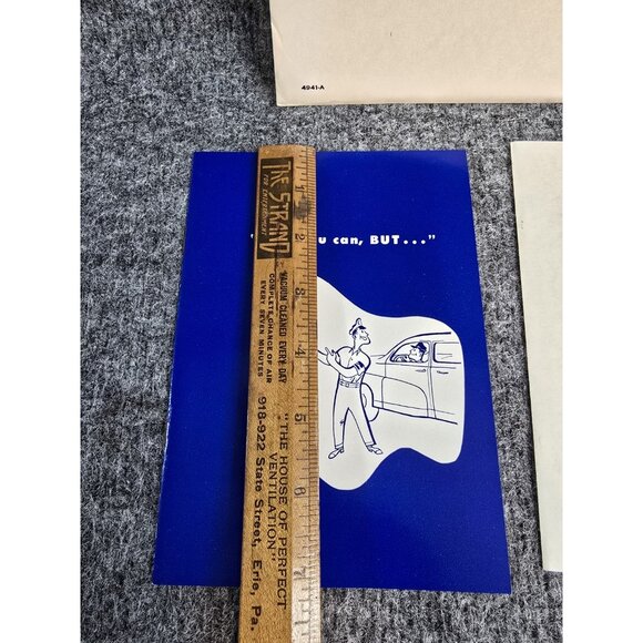 Pure Oil Company Advertising Car Dealer Brochure Catalog 40s 50s Service Booklet - Picture 6 of 8